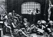 Prisoners Detained  in Chains